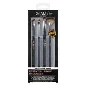 Glam by Manicare Pro Essential Brow Brush Set 4pcs