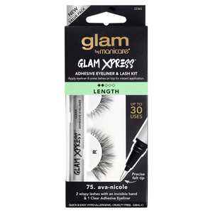 Manicare: Glam by Manicare Glam Xpress Clear Adhesive Eyeliner & Lash Kit - Length 75. ava-nicole