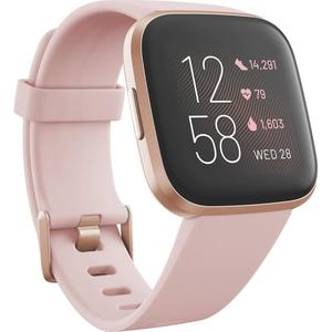 Other Home Health Devices: Fitbit Versa 2 Watch Petal/Copper Rose