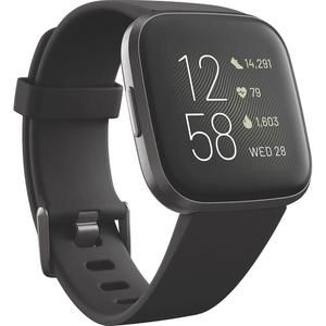 Other Home Health Devices: Fitbit Versa 2 Watch Black/Carbon