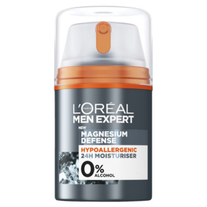Mens Facial Skincare: L'Oréal Paris Men Expert Magnesium Defense Moisturiser 50ml