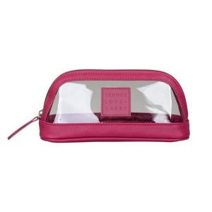 Make Up Bags Cases: Tender Love + Carry Deep Cherry - Mini Clear