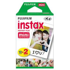 Travel Accessories: Fuji Instax Mini Film 20pk