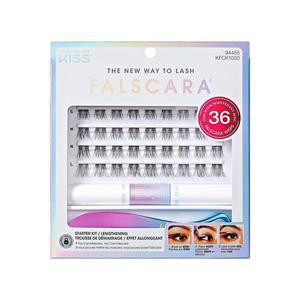Make Up Accessories False Eyelashes: Kiss Falscara Deluxe Eyelash Extension Starter Kit 36pk