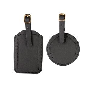 Tender Love + Carry Black Luggage Tag Set 2pcs