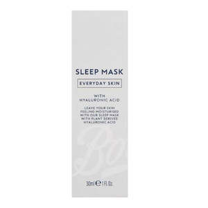 Mens Facial Skincare: Boots Mens Everyday Skin with Hyaluronic Acid Sleep Mask 30ml