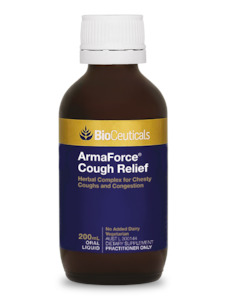 Cosmetics Skincare: Armaforce Cough Relief 200Ml