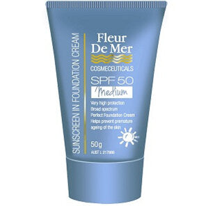 Fleur De Mer Cosmeceuticals: Fleur De Mer Tinted Sunblock - Medium 50Ml
