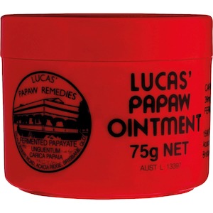 Dry Skin: Lucas Paw Paw Ointment 75G
