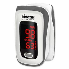 Monitoring Devices: Kinetik Wellbeing Finger Pulse Oximeter