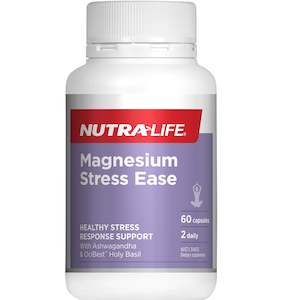 Nutra Life: Nutra Life Magnesium Stress Twin Pk 60 + 60 Caps