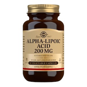 Solgar: Solgar Alpha Lipoic Acid 200 Mg 50