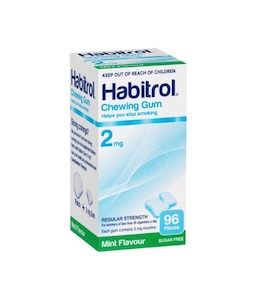 Smoking Cessation: Habitrol 2Mg Gum (Mint) 96 Pack