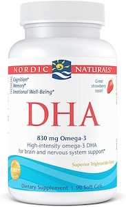 Nordic Naturals: Nordic Naturals Strawberry Dha 90 Soft-Gels