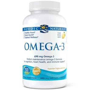 Nordic Naturals: Nordic Naturals Omega-3 120 Soft-Gel Capsules