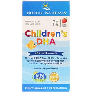 Nordic Naturals: Nordic Naturals Children'S Dha 90 Capsules