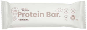 Nothing Naughty Foods: Nothing Naughty Protein Bar Flat White