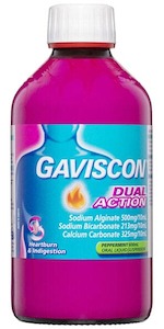 Gaviscon: Gaviscon Dual Action Liquid Heartburn & Indigestion Relief 600Ml