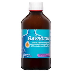 Gaviscon: Gaviscon Core Aniseed Liquid Heartburn & Indigestion Relief 600Ml