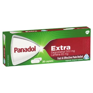 Panadol: Panadol Extra + Optizorb 20 Caps