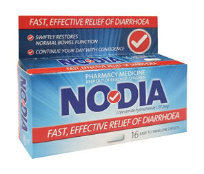Digestion Tummy: Nodia Diarrhoea Relief Caplets 16