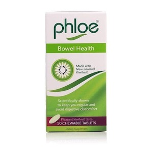 Digestion Tummy: Phloe Bowel Health Chew Tablets 50
