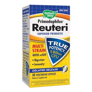 Natures Way: Natures Way Primadophilus Reuteri 30 Capsules