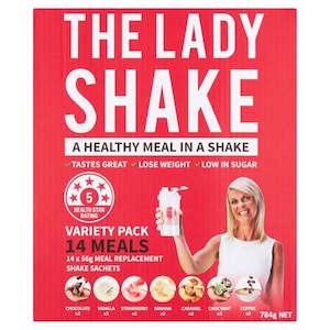 Weight Loss: The Lady Shake Variety 14 Sachets