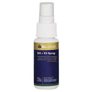 Bioceuticals D3 + K2 Spray 50Ml