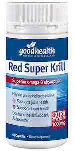 Good Health Red Super Krill 1000Mg 60 Caps