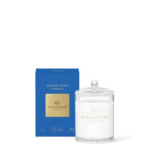 Glasshouse 380G Diving Into Cyprus Candle