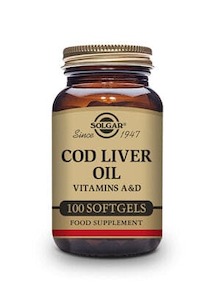 Solgar: Solgar Cod Liver Oil 100 Soft Gels