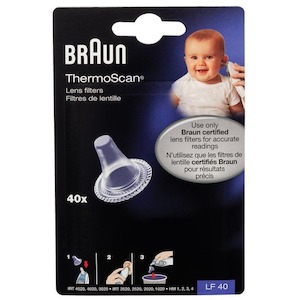 Braun Thermoscan Probe Covers 1X40 Filters