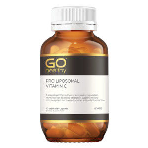 Go Pro Liposomal Vit C Vegecaps 60S