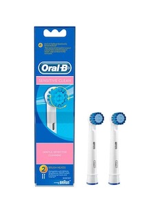 Oral B 1: Oral B Brush Heads Sensitive 2pk