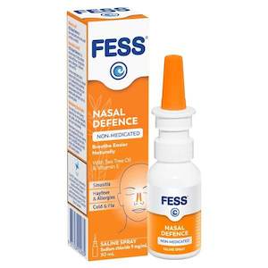 Respiratory Allergies: Fess Nasal Defence 30Ml