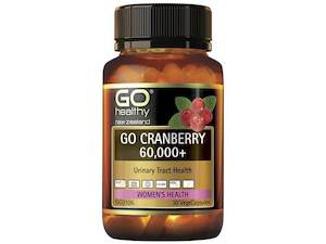 Go Cranberry 60,000+ - Urinary Tract Health (30 Vcaps)