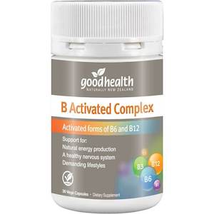 Good Health B Activated Complex 30 Caps