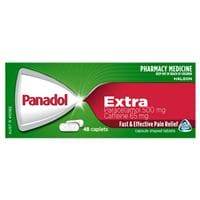 Panadol Extra Optizorb Caplets 48 Count
