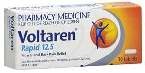 Pain Relief: Voltaren Rapid 12.5mg Tablets 30'S