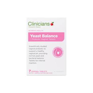 Clinicians Yeast Balance Vaginal Tablets 7