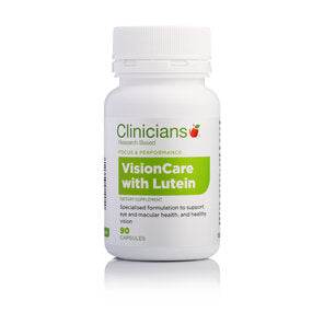 Clinicians Health: Clinicians Visioncare W/Lutein Caps 90