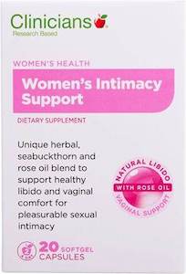 Clinicians Womens Intimacy Support Cap 20