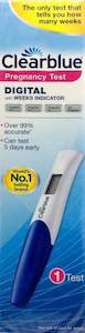 Clearblue Digital Pregnancy Test 1