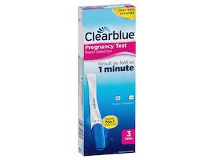 Contraception: Clearblue Pregnancy Test 3Pk
