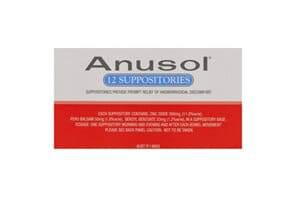 Haemorrhoids: Anusol Suppositories
