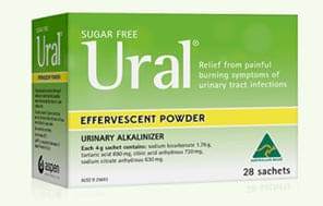 Urinary Tract Infections Uti: Ural Sachets 28 Pack