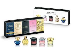 Gift Sets: Women'S Versace 5 Piece Miniature Perfume Gift Set