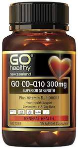Go Healthy Co-Q10 300Mg 30 Caps