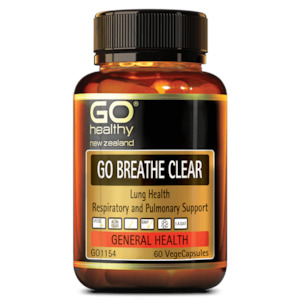 Go Healthy 1 Get The 2nd 50 Off: Go Healthy Breathe Clear 60 Capsules